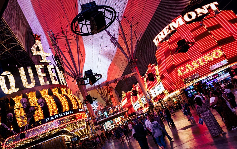 Fremont street canopy