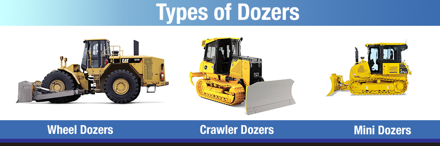 types of dozers